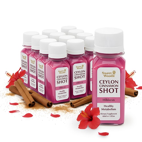 Cinnamon + Hibiscus Shot